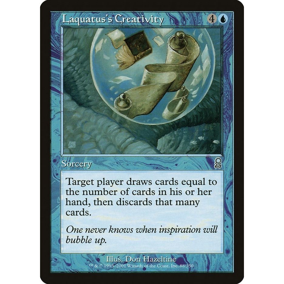 Image for Laquatus's Creativity (88) (ODY) - Magic: The Gathering