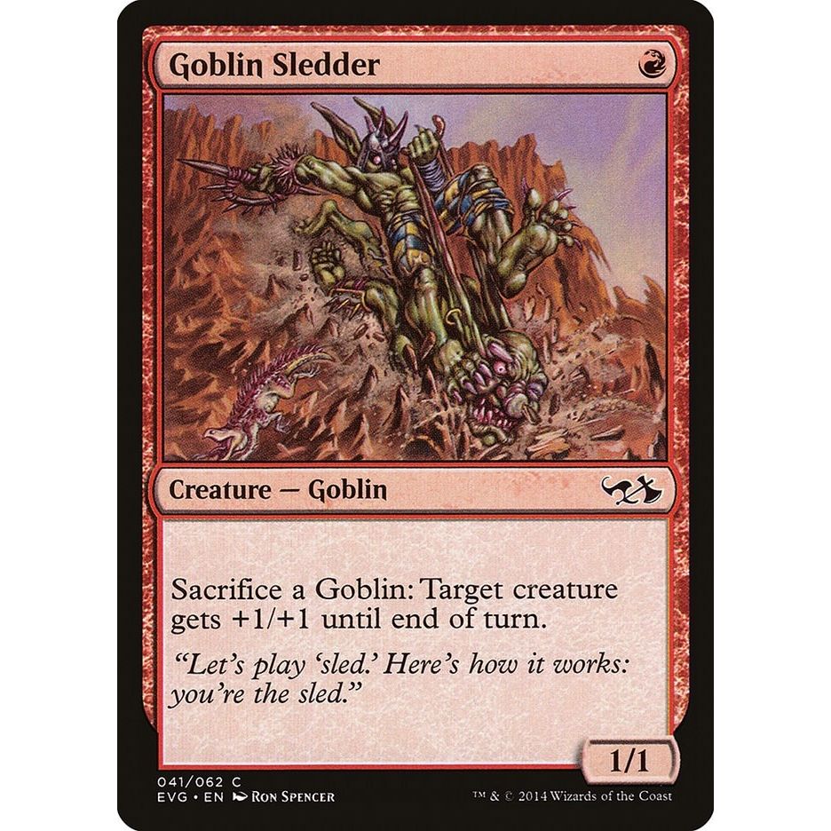 Image for Goblin Sledder (41) (DD3) - Magic: The Gathering