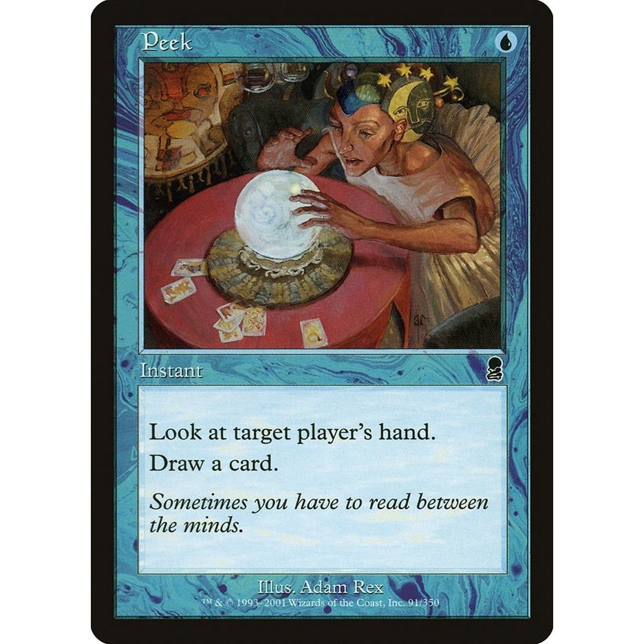 Image for Peek (91) (ODY) - Magic: The Gathering