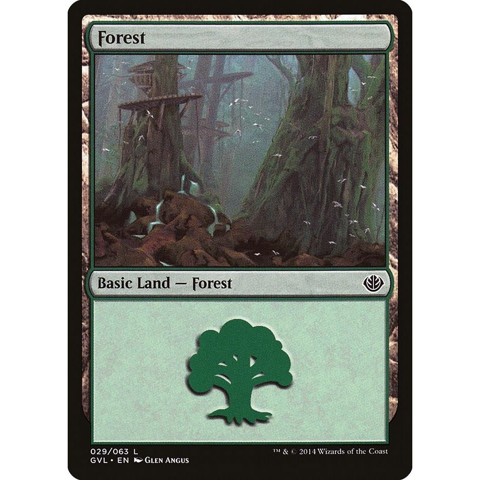 Image for Forest (029) (GVL) (29) (DD3) - Magic: The Gathering