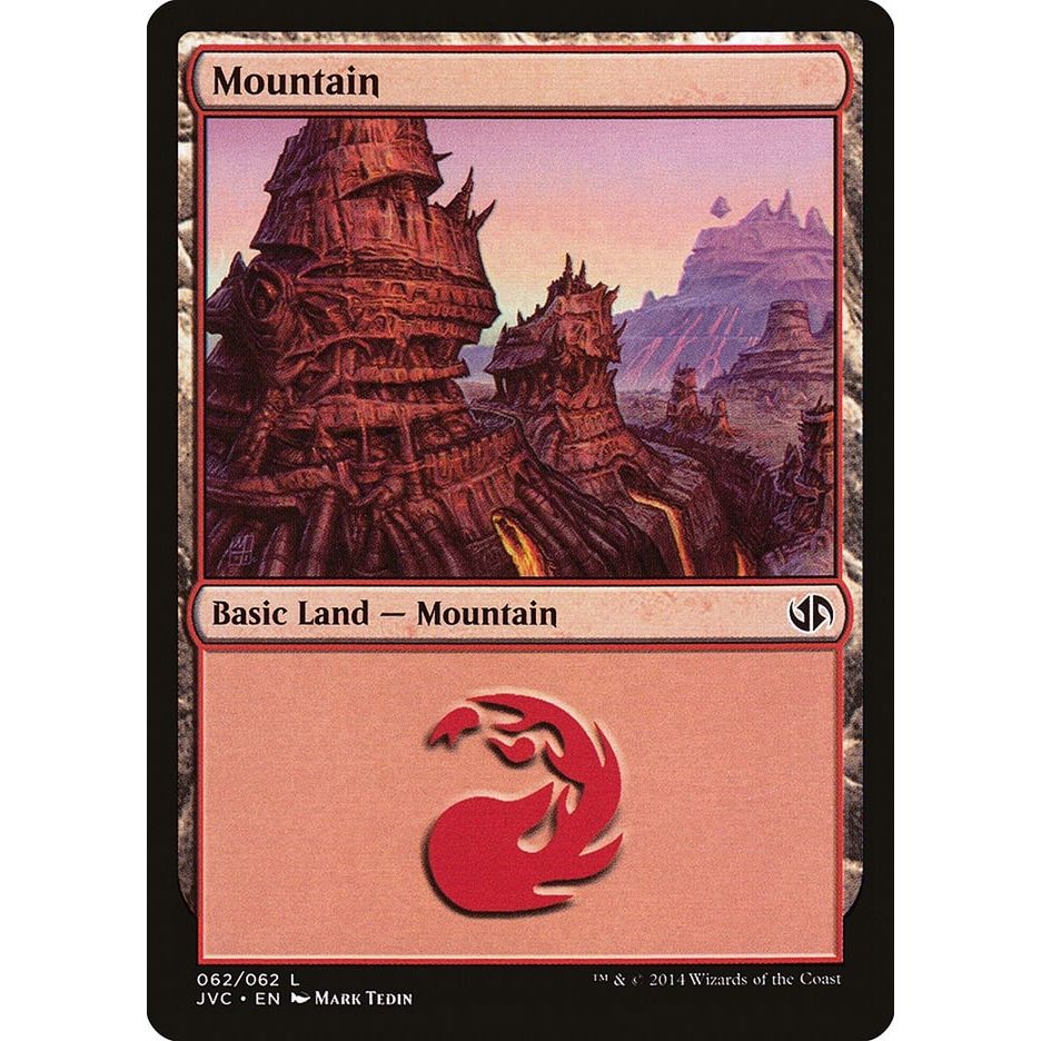 Image for Mountain (062) (JVC) (62) (DD3) - Magic: The Gathering