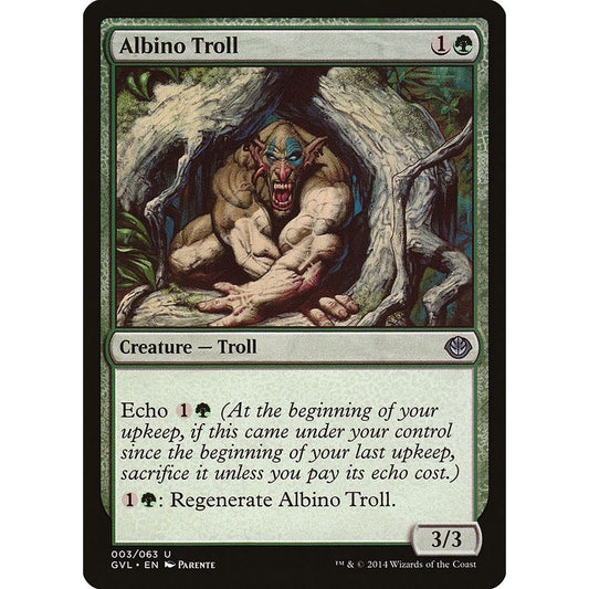 Image for Albino Troll (3) (DD3) - Magic: The Gathering