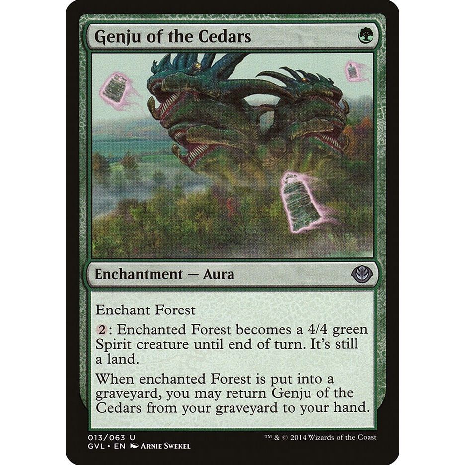 Image for Genju of the Cedars (13) (DD3) - Magic: The Gathering