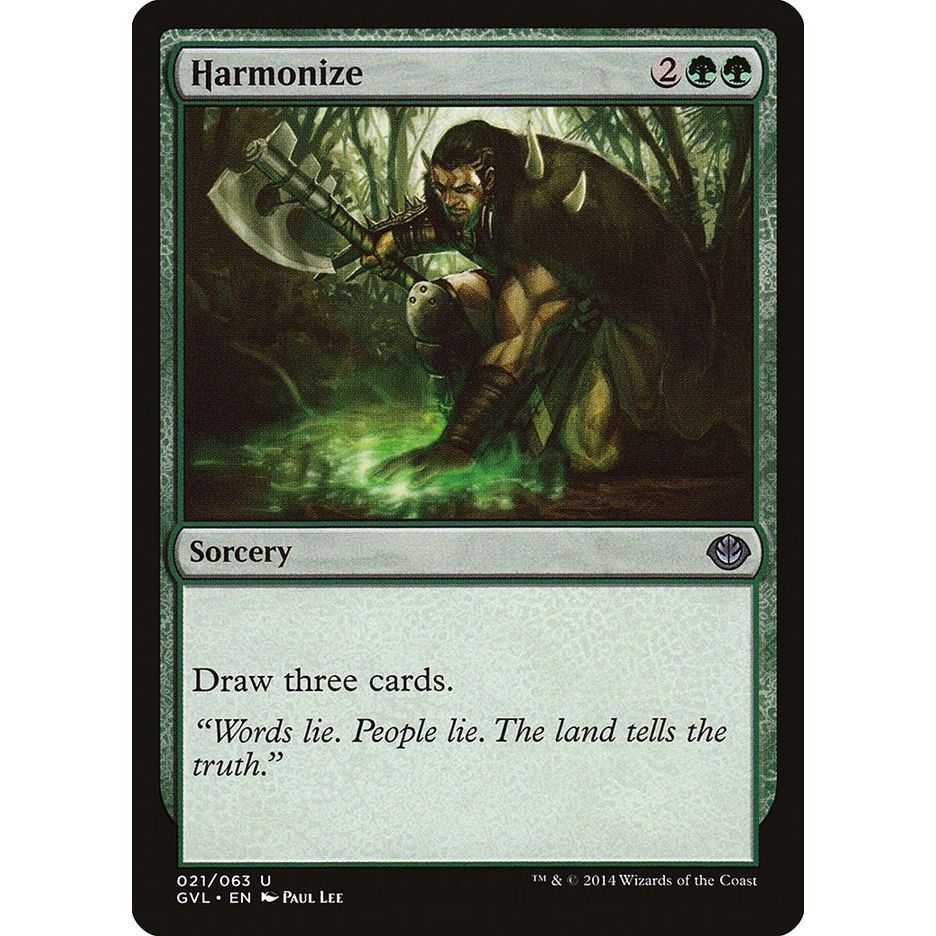 Image for Harmonize (GVL) (21) (DD3) - Magic: The Gathering
