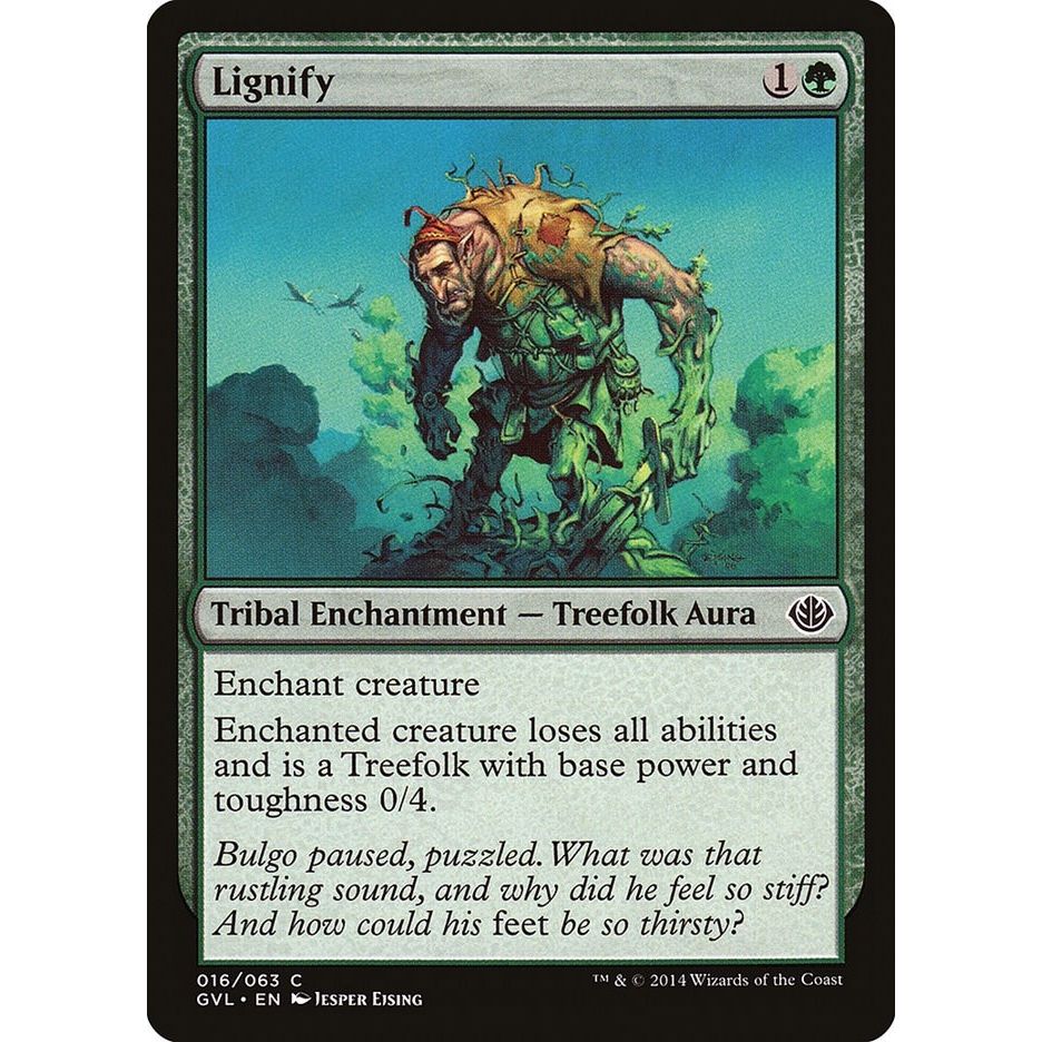 Image for Lignify (16) (DD3) - Magic: The Gathering