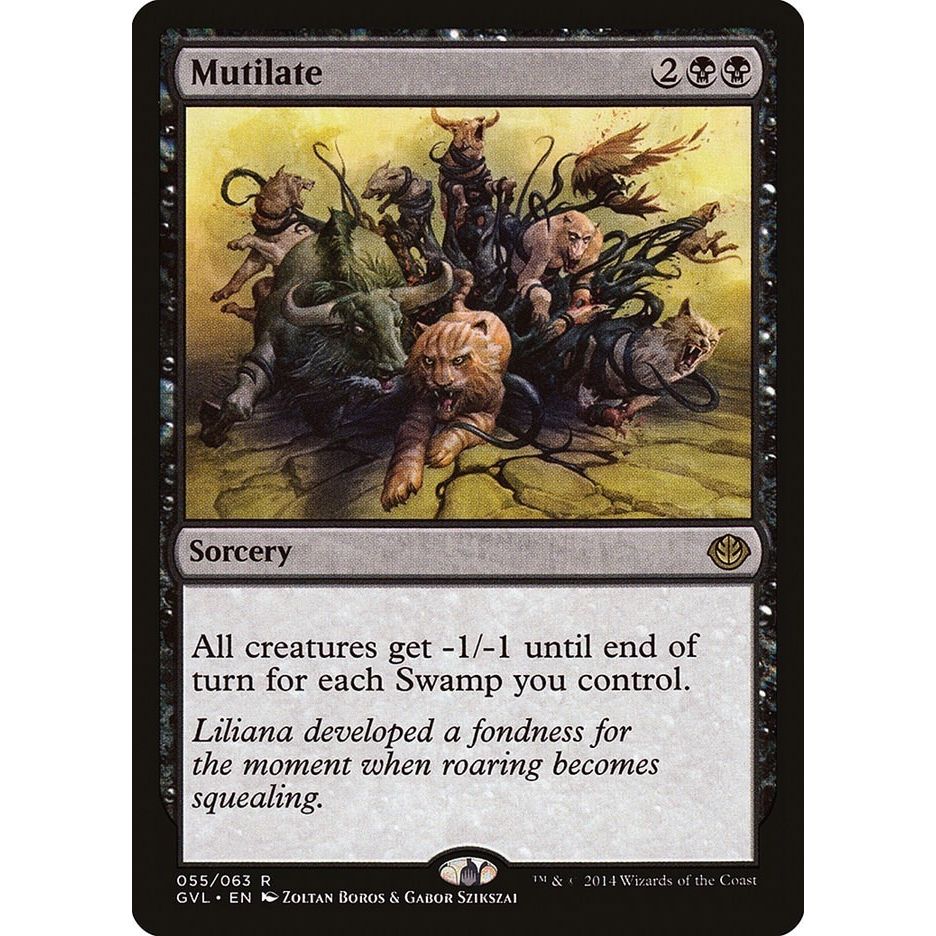 Image for Mutilate (55) (DD3) - Magic: The Gathering