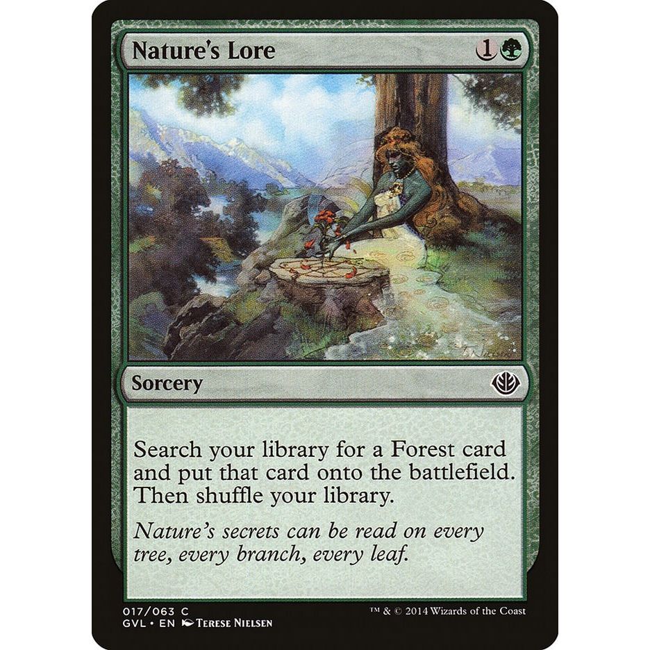 Image for Nature's Lore (17) (DD3) - Magic: The Gathering