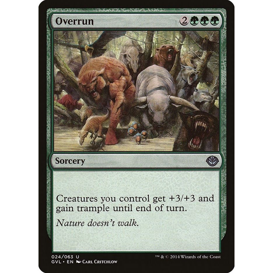Image for Overrun (24) (DD3) - Magic: The Gathering