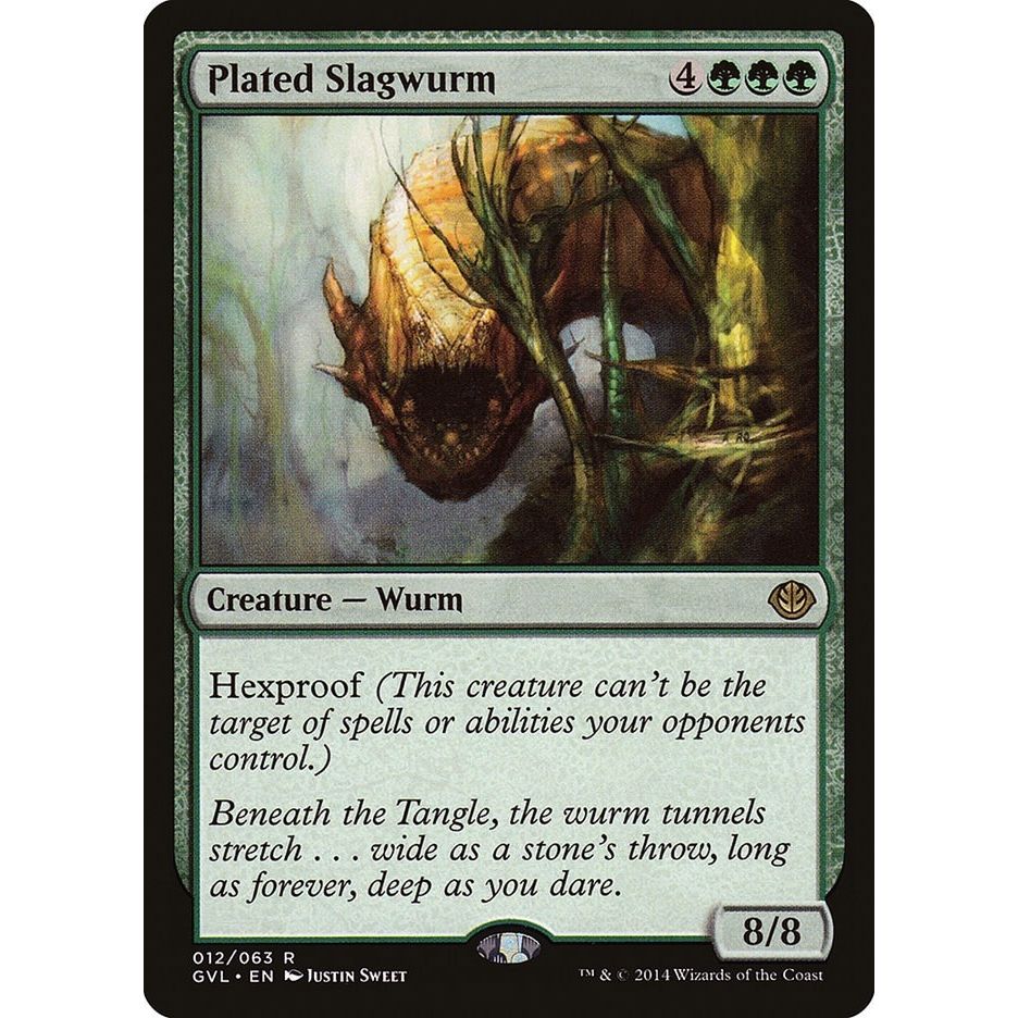 Image for Plated Slagwurm (12) (DD3) - Magic: The Gathering