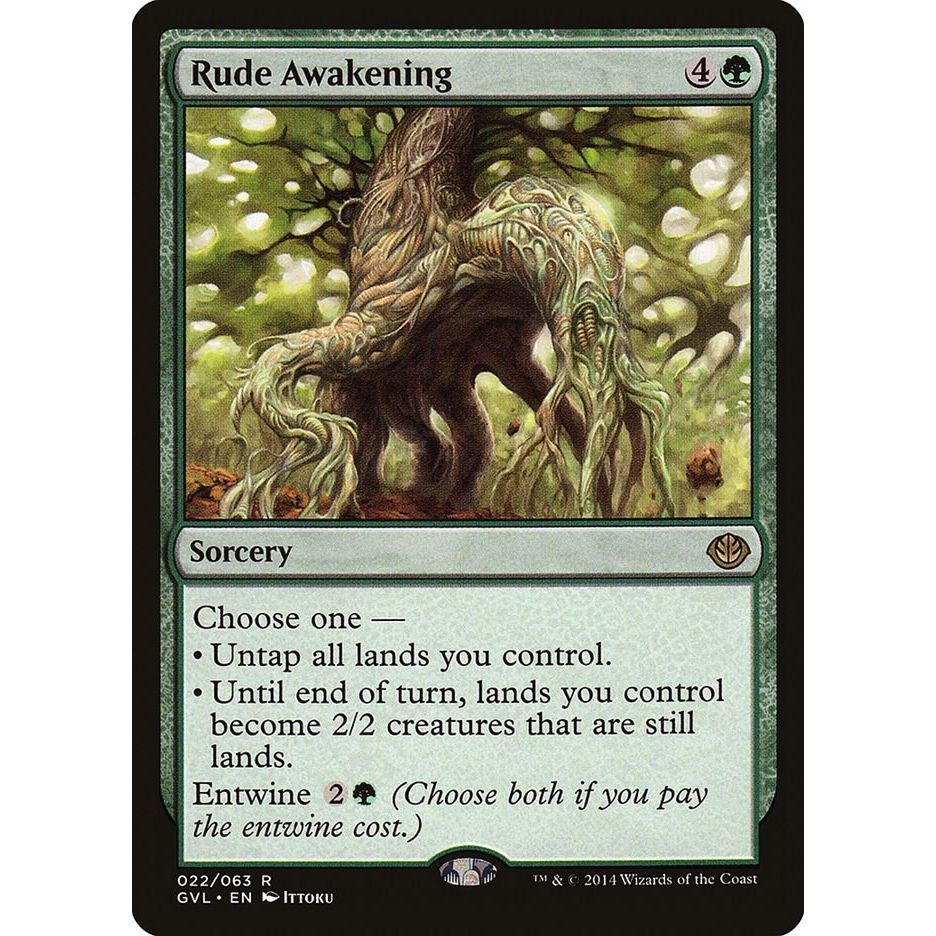 Image for Rude Awakening (22) (DD3) - Magic: The Gathering