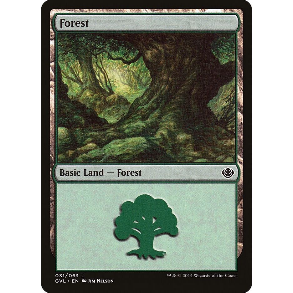 Image for Forest (031) (GVL) (31) (DD3) - Magic: The Gathering