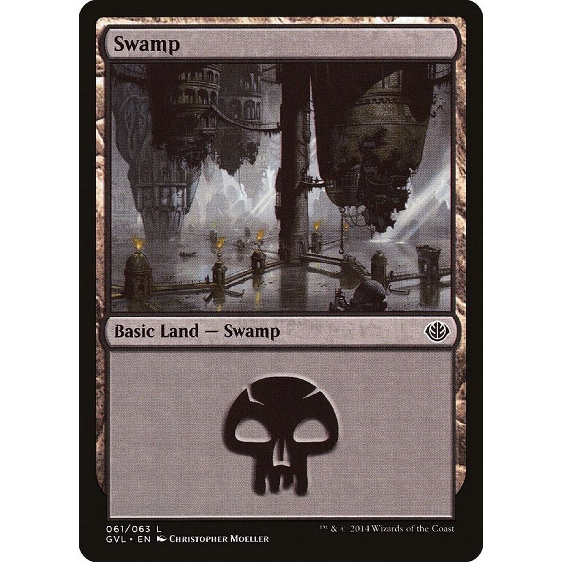 Image for Swamp (061) (GVL) (61) (DD3) - Magic: The Gathering