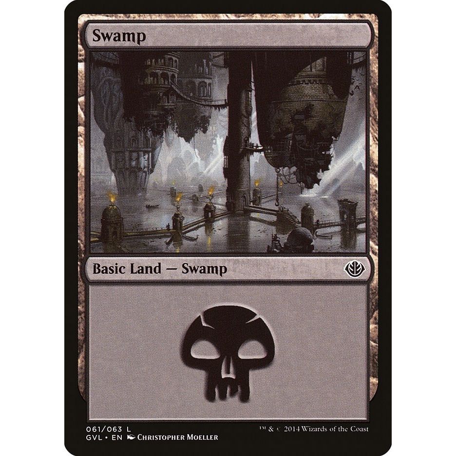 Image for Swamp (061) (GVL) (61) (DD3) - Magic: The Gathering