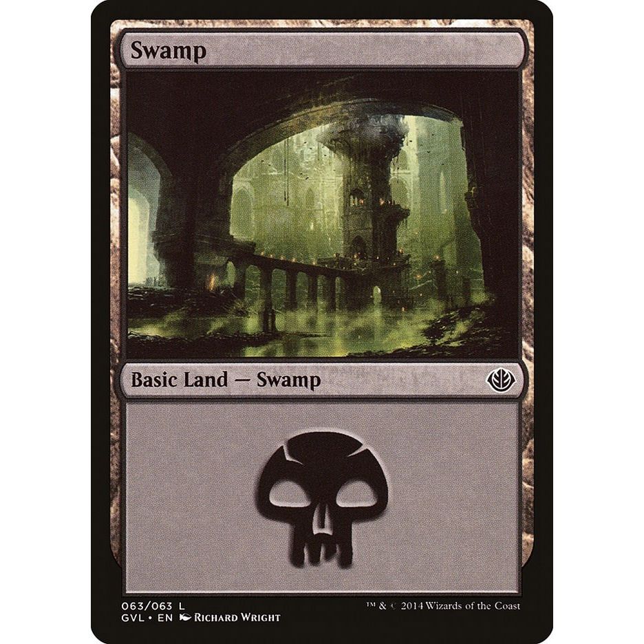 Image for Swamp (063) (GVL) (63) (DD3) - Magic: The Gathering