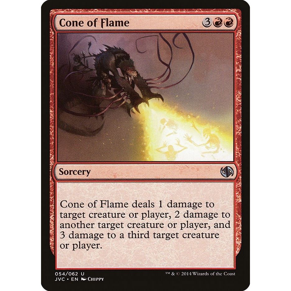 Image for Cone of Flame (54) (DD3) - Magic: The Gathering