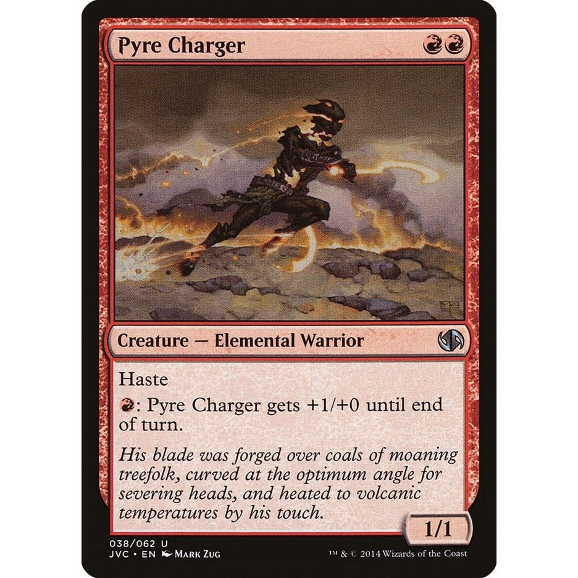 Image for Pyre Charger (38) (DD3) - Magic: The Gathering