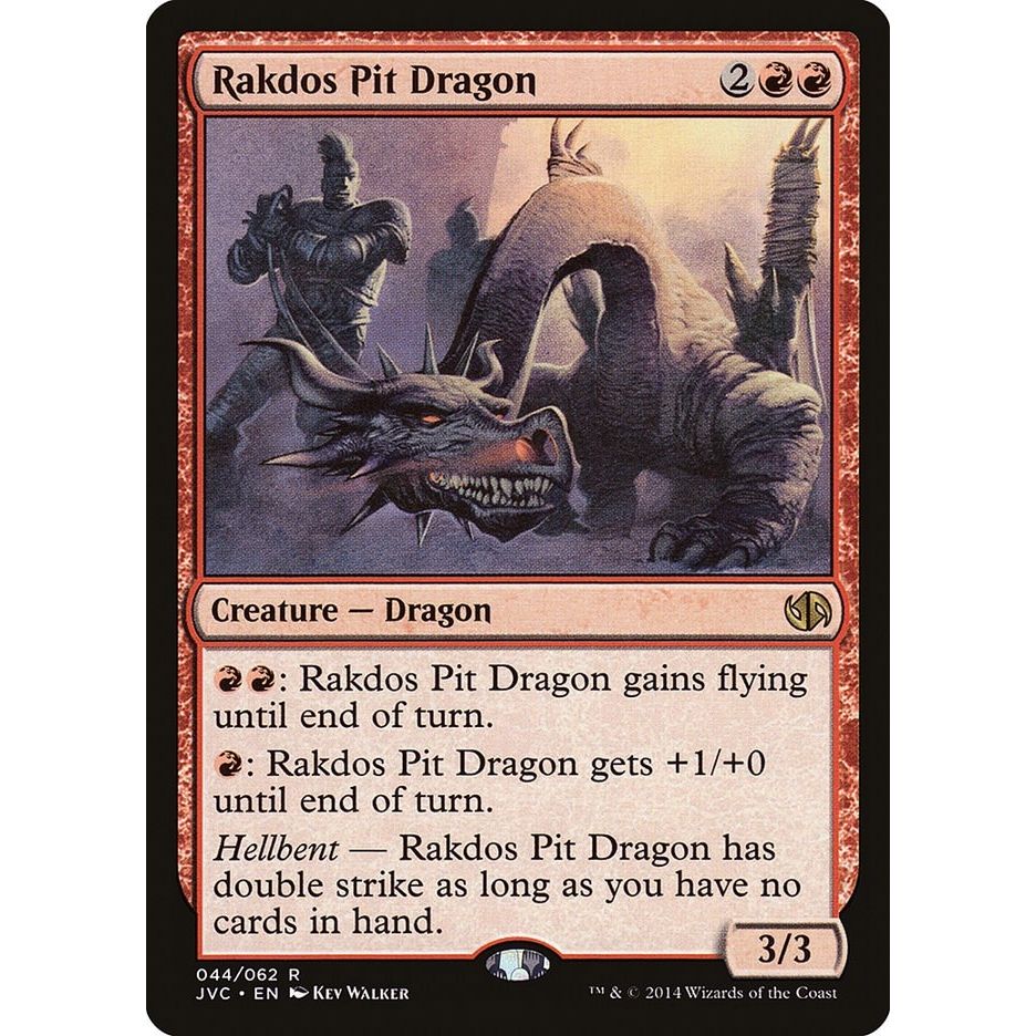 Image for Rakdos Pit Dragon (44) (DD3) - Magic: The Gathering