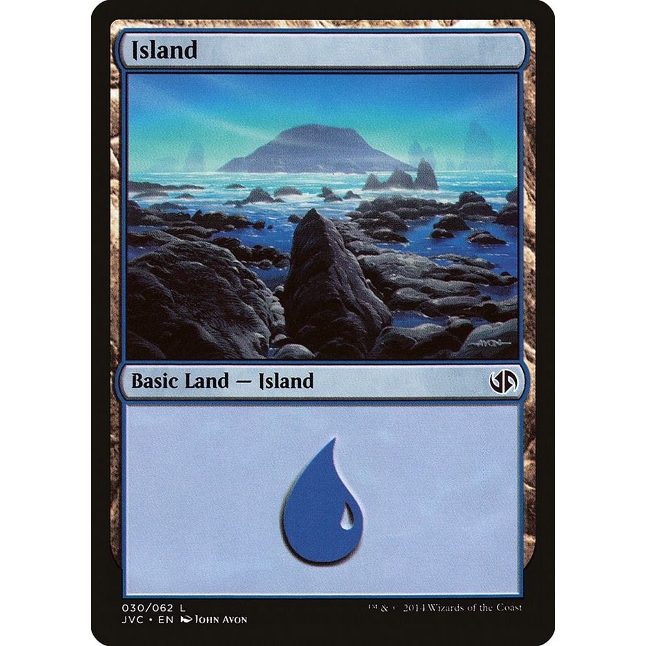 Image for Island (030) (JVC) (30) (DD3) - Magic: The Gathering