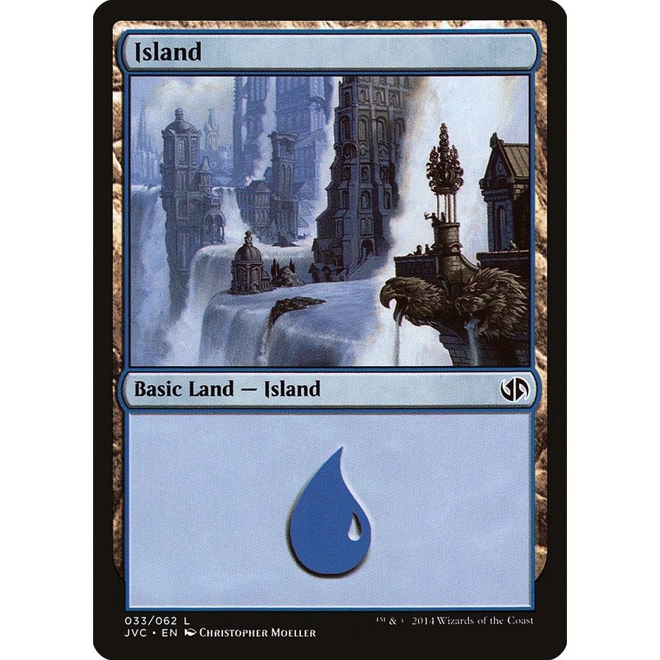 Image for Island (33) (Jace vs. Chandra) (33) (DD3) - Magic: The Gathering