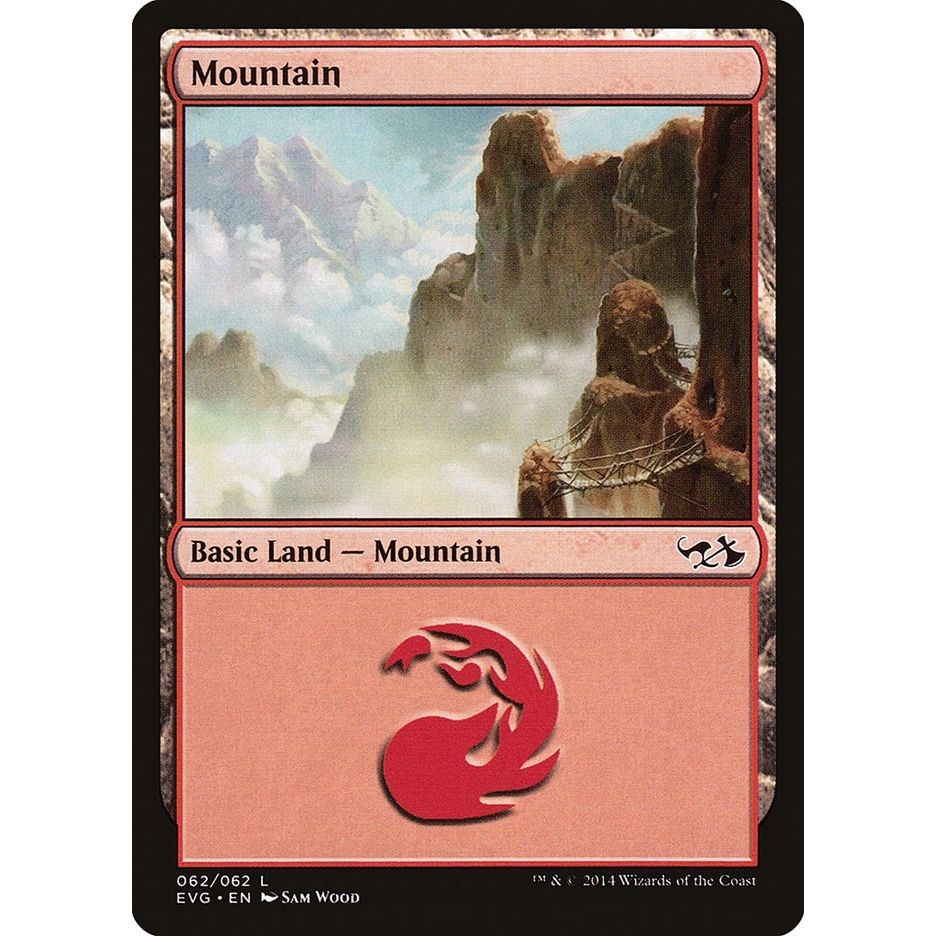 Image for Mountain (062) (EVG) (62) (DD3) - Magic: The Gathering