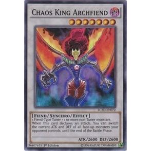 Image for Chaos King Archfiend (LC5D-EN072) (LC05) - YuGiOh