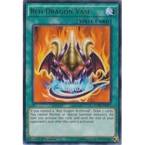 Image for Red Dragon Vase (LC5D-EN077) (LC05) - YuGiOh