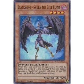Image for Blackwing - Shura the Blue Flame (LC5D-EN114) (LC05) - YuGiOh