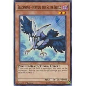 Image for Blackwing - Mistral the Silver Shield (LC5D-EN117) (LC05) - YuGiOh