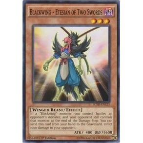 Image for Blackwing - Etesian of Two Swords (LC5D-EN123) (LC05) - YuGiOh