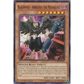Image for Blackwing - Abrolhos the Megaquake (LC5D-EN125) (LC05) - YuGiOh