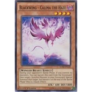 Image for Blackwing - Calima the Haze (LC5D-EN128) (LC05) - YuGiOh