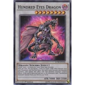 Image for Hundred Eyes Dragon (LC5D-EN154) (LC05) - YuGiOh
