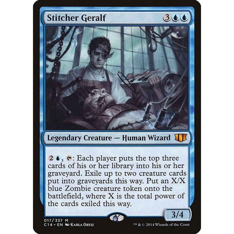 Image for Stitcher Geralf (17) (C14) - Magic: The Gathering