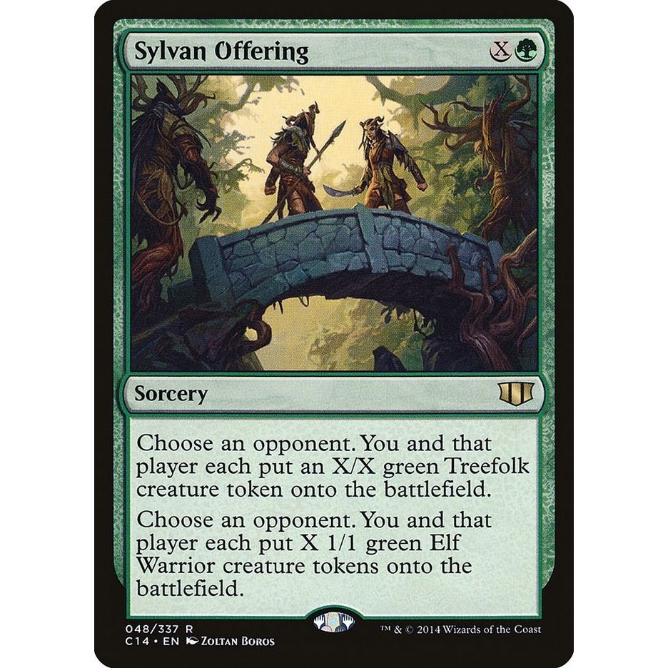 Image for Sylvan Offering (48) (C14) - Magic: The Gathering