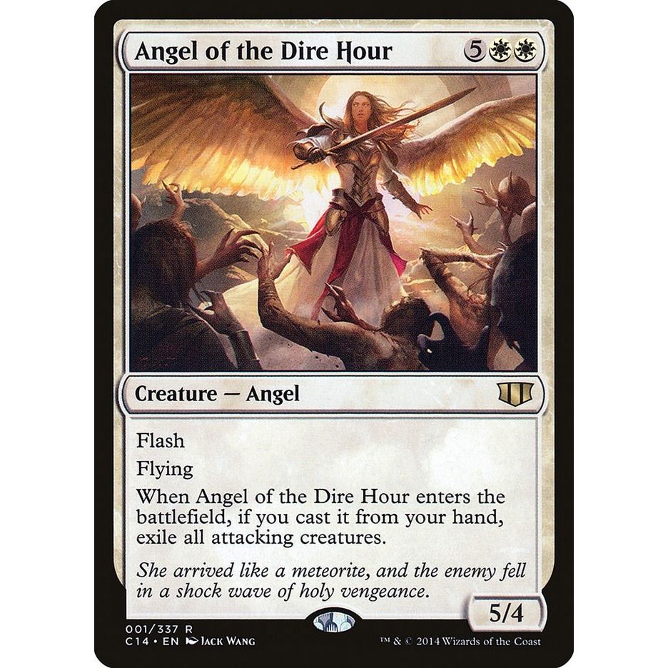 Image for Angel of the Dire Hour (1) (C14) - Magic: The Gathering