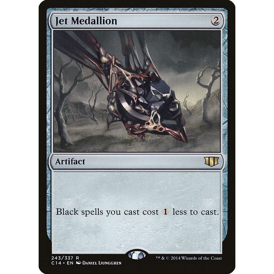Image for Jet Medallion (243) (C14) - Magic: The Gathering