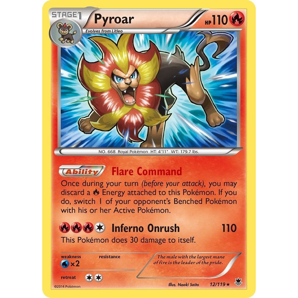 Image for Pyroar (12/119) (PHF) - Pokemon