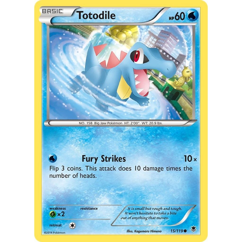 Image for Totodile (15/119) (PHF) - Pokemon