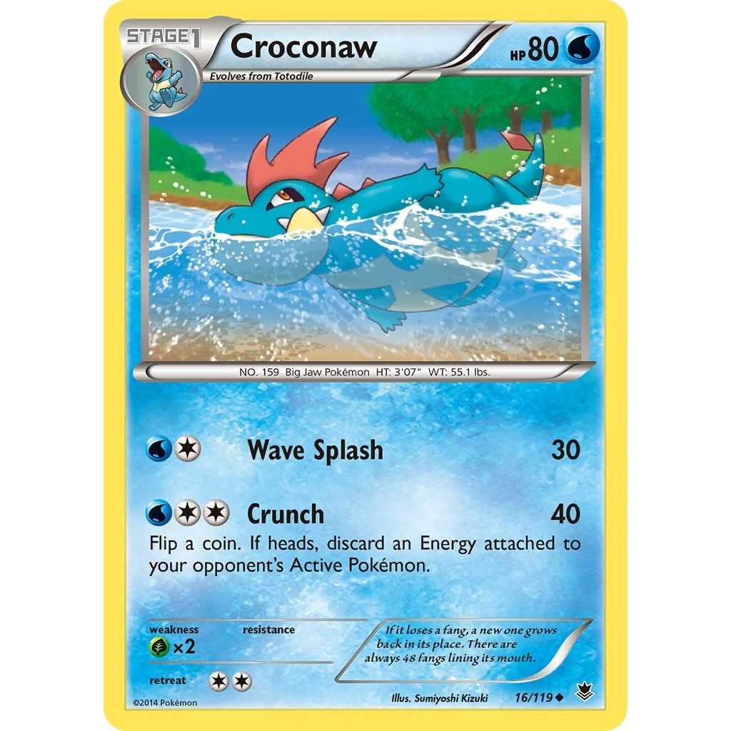 Image for Croconaw (16/119) (PHF) - Pokemon