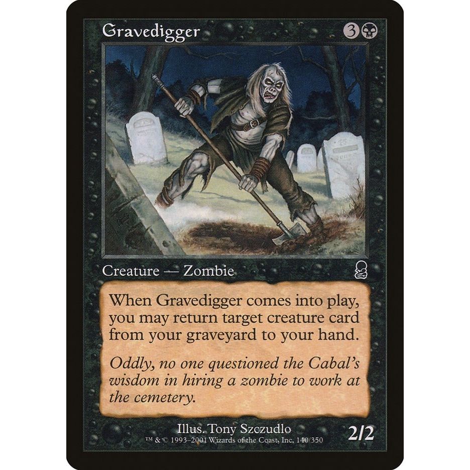 Image for Gravedigger (140) (ODY) - Magic: The Gathering