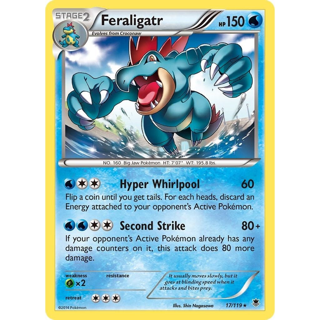 Image for Feraligatr (17/119) (PHF) - Pokemon
