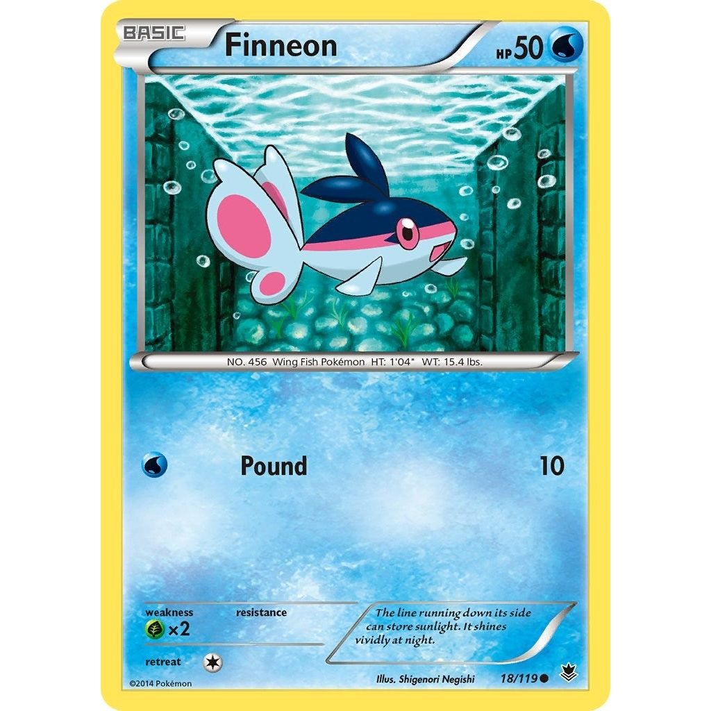 Image for Finneon (18/119) (PHF) - Pokemon