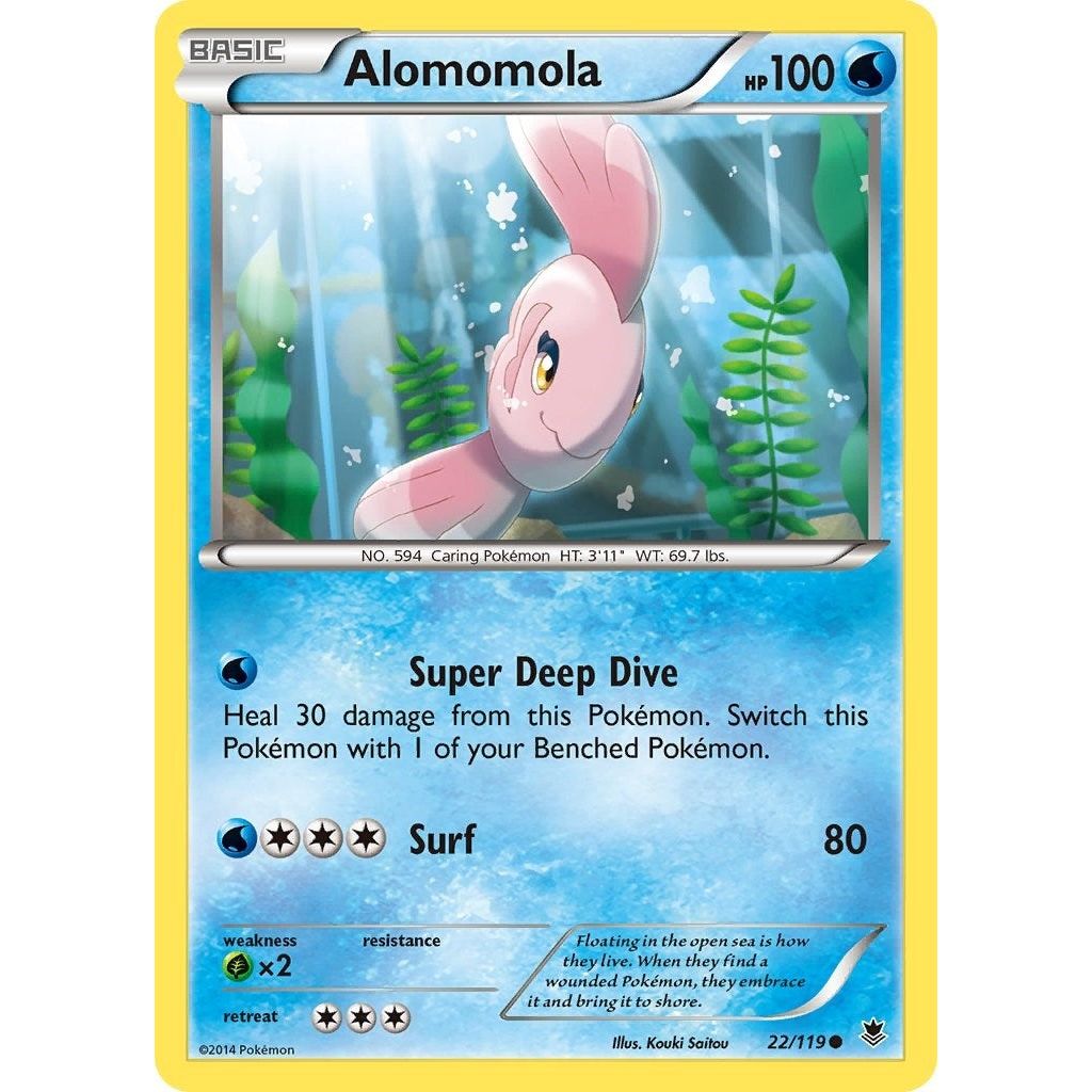 Image for Alomomola (22/119) (PHF) - Pokemon