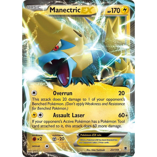 Image for Manectric EX (23/119) (PHF) - Pokemon