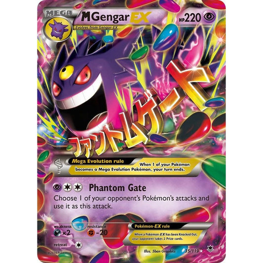 Image for M Gengar EX (35/119) (PHF) - Pokemon