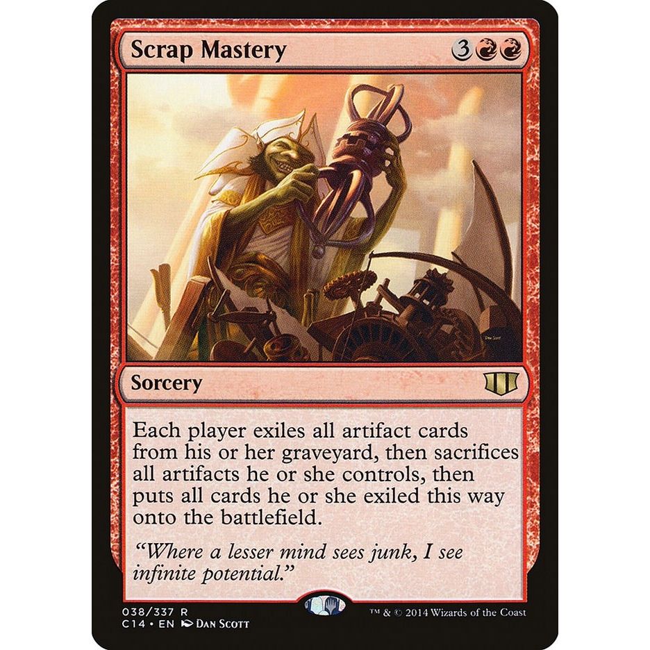 Image for Scrap Mastery (38) (C14) - Magic: The Gathering