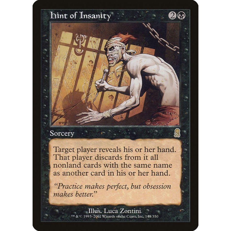Image for Hint of Insanity (143) (ODY) - Magic: The Gathering