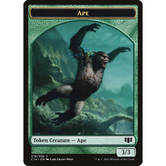 Image for Ape // Zombie (011) Double-Sided Token (18 // 11) (C14) - Magic: The Gathering