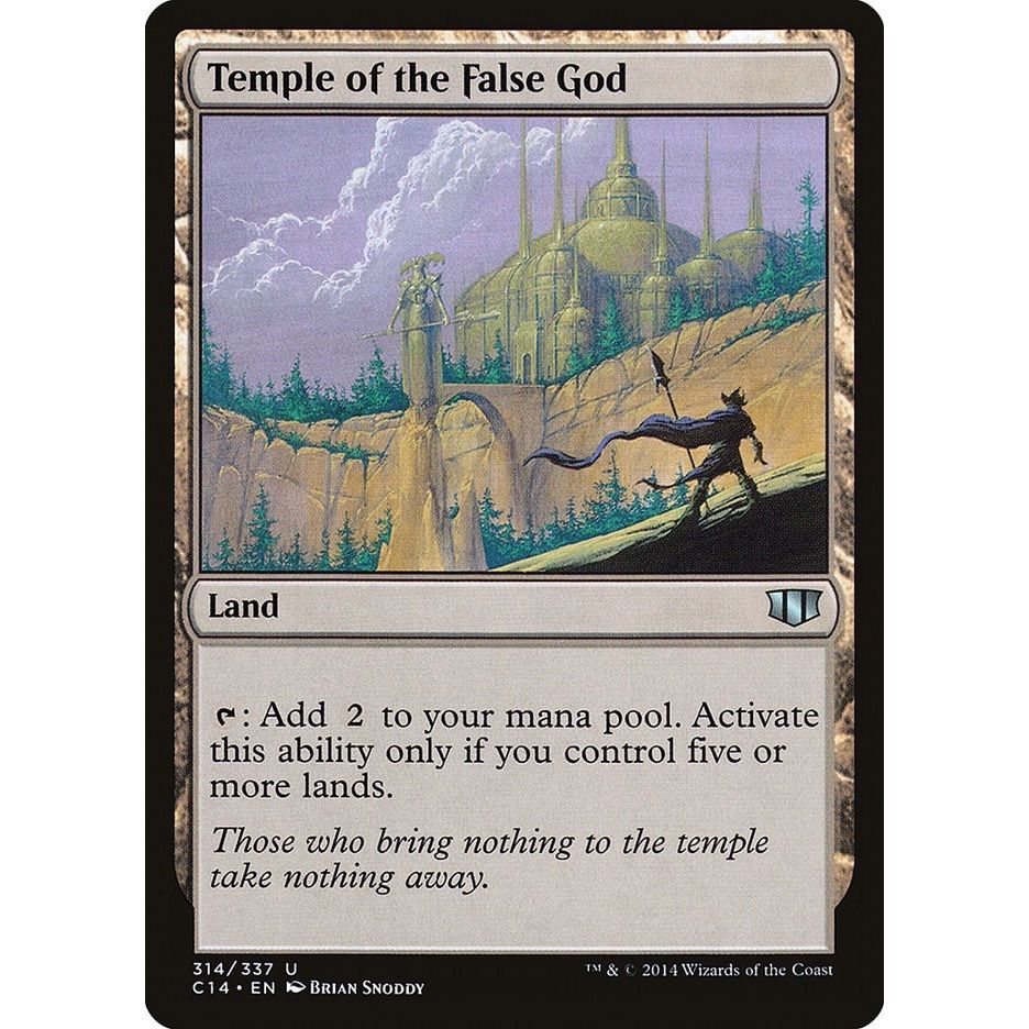 Image for Temple of the False God (314) (C14) - Magic: The Gathering