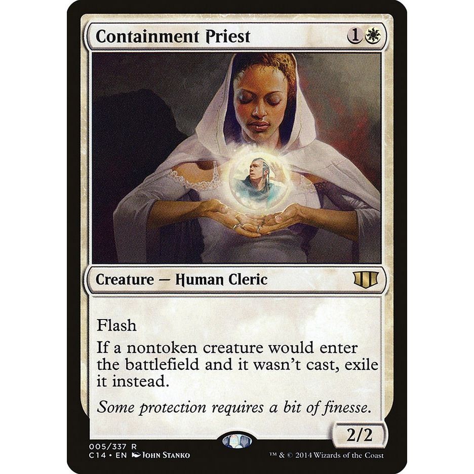 Image for Containment Priest (5) (C14) - Magic: The Gathering